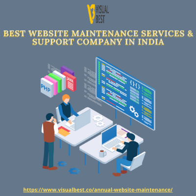 Best Website Maintenance Services & Support Company In India- Visual Best